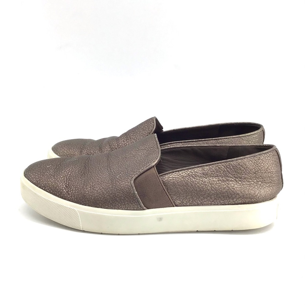 VINCE Blair Gunmetal Slip On Sneakers